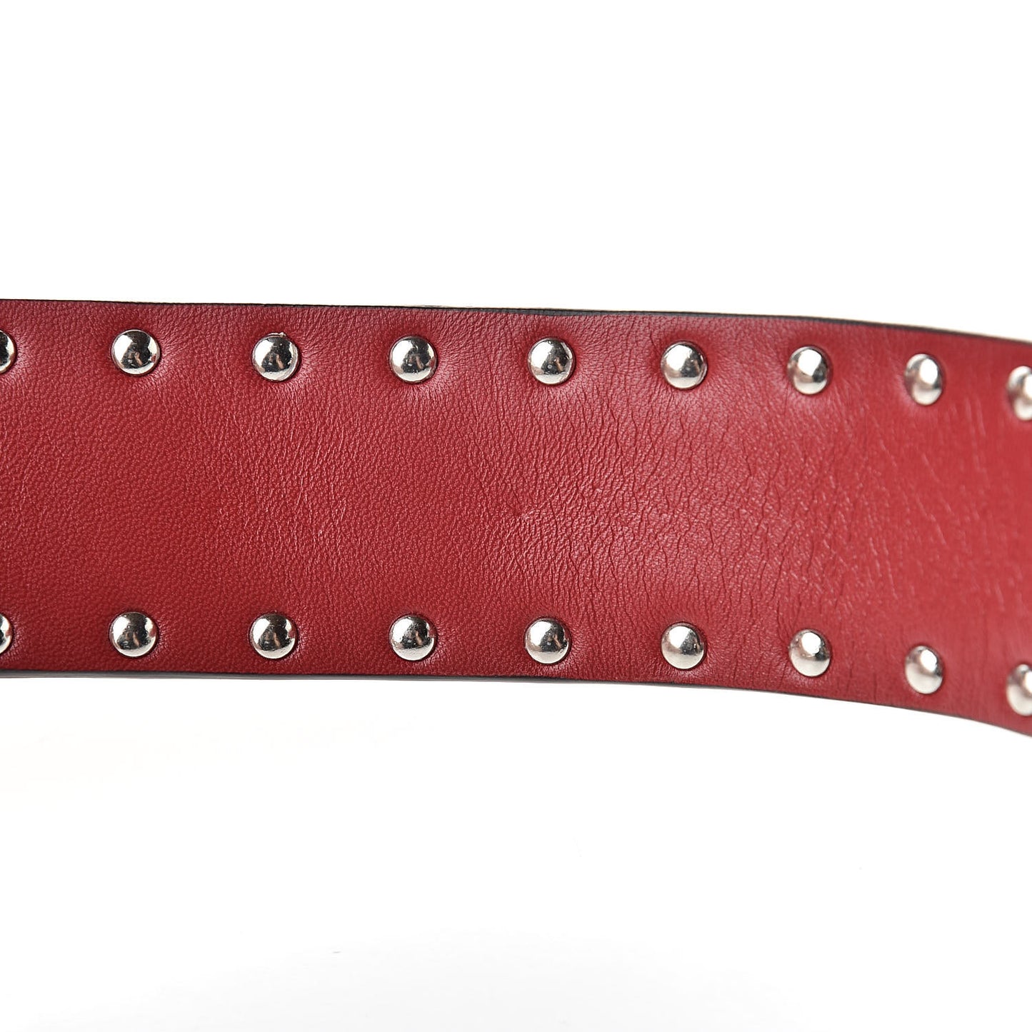 Lambskin Free Rockstud Spike Shoulder Strap Rosso Valentino