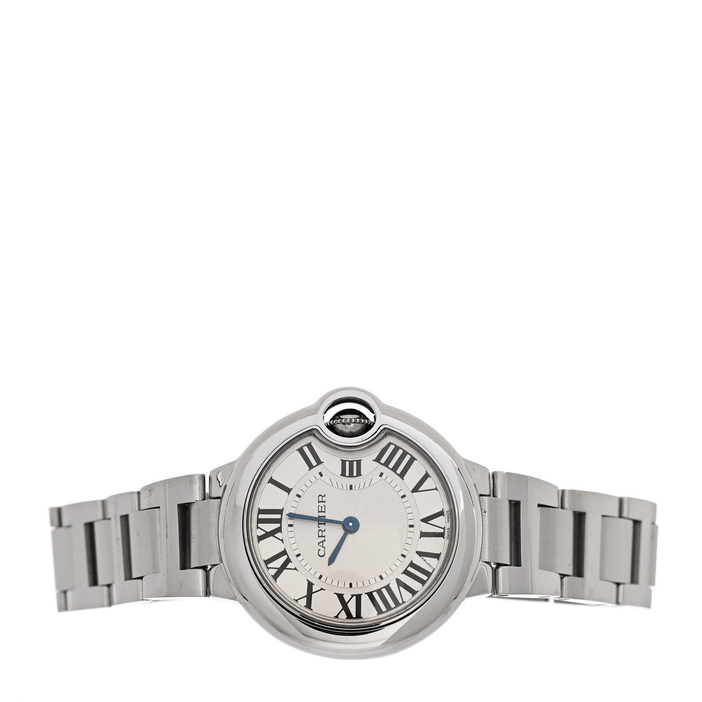 Stainless Steel 33mm Ballon Bleu De Cartier Quartz Watch