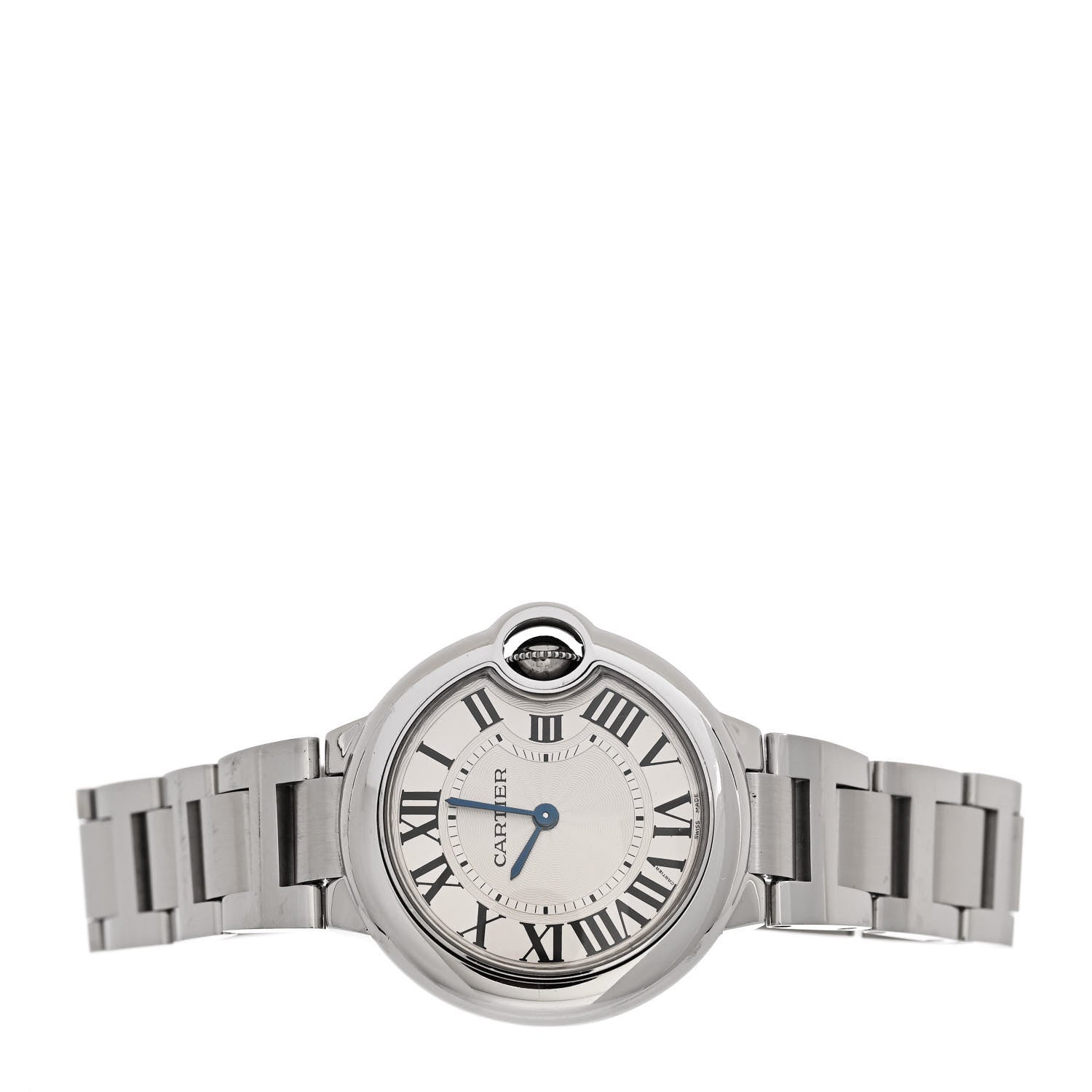 Cartier Stainless Steel 33mm Ballon Bleu De Cartier Quartz Watch 1 of 5