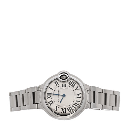 Cartier Stainless Steel 33mm Ballon Bleu De Cartier Quartz Watch 1 of 5