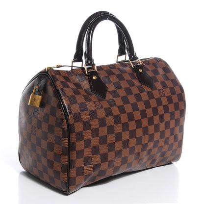 Louis Vuitton Damier Ebene Speedy 30 3 of 7