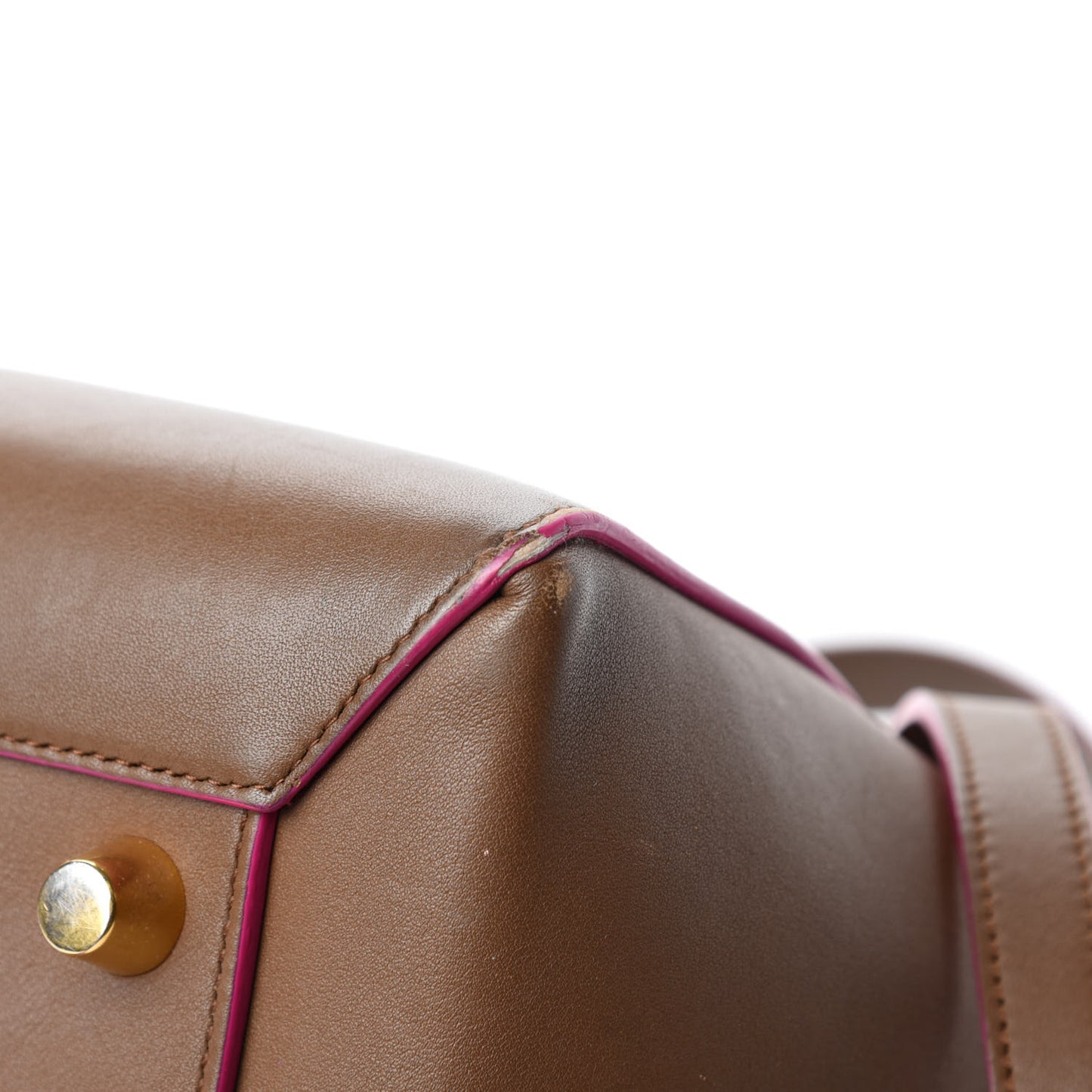 Smooth Calfskin Small Belt Bag Camel Pink