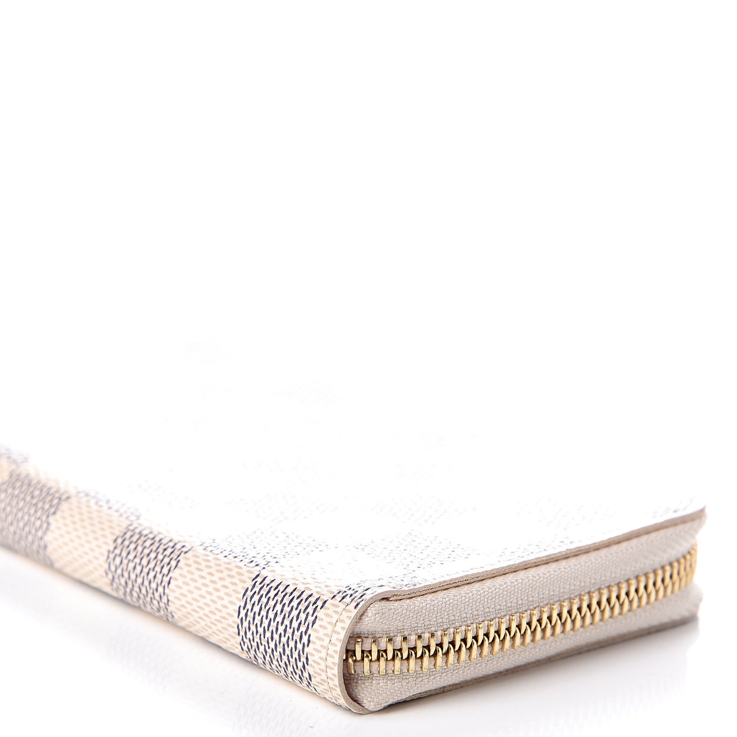Damier Azur Clemence Wallet Rose Ballerine