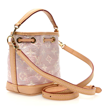 Louis Vuitton Monoglam Nano Noe Rose 3 of 11