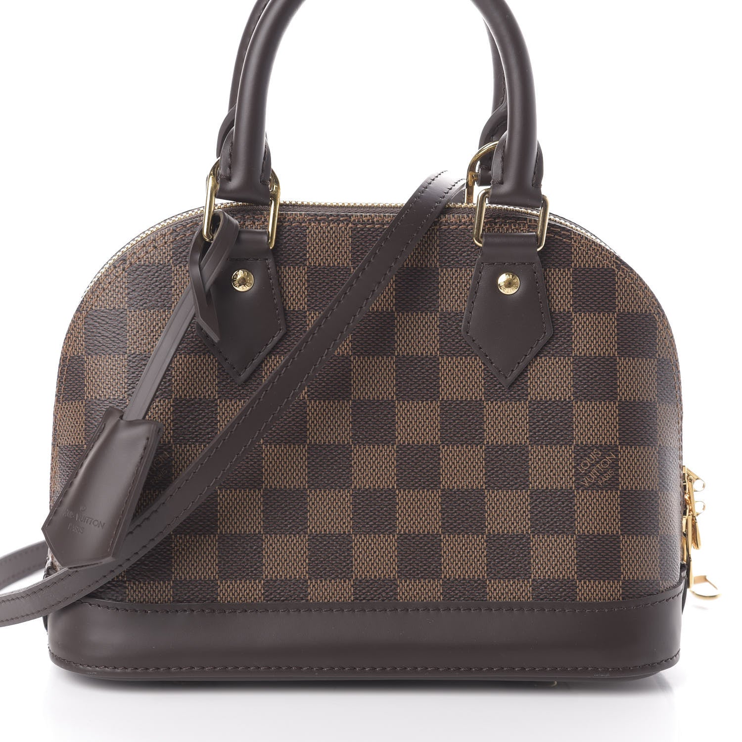 Louis Vuitton Damier Ebene Alma BB 6 of 9