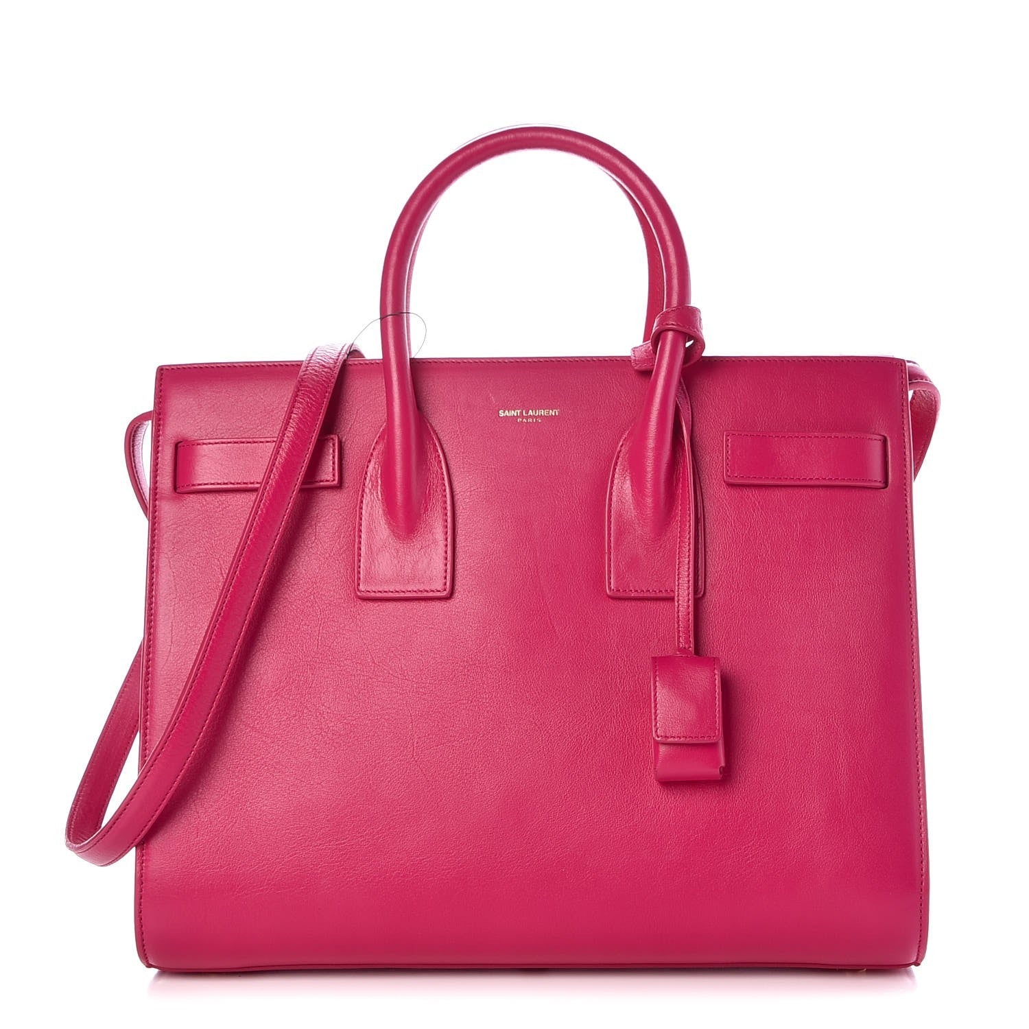 Saint Laurent Calfskin Small Sac De Jour Bubblegum 1 of 7