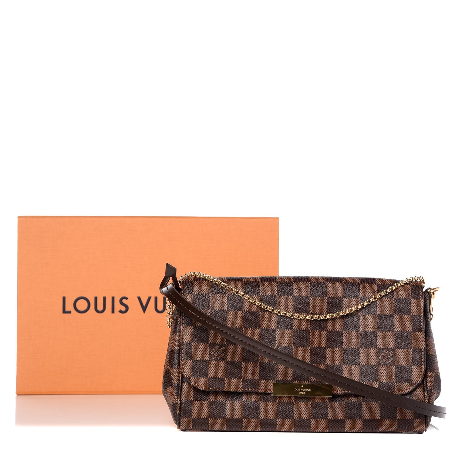 Louis Vuitton Damier Ebene Favorite MM 9 of 9