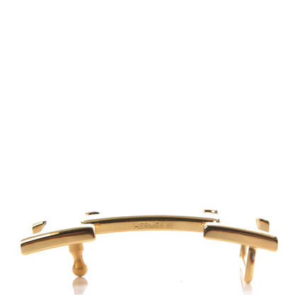 Hermes Martelee 32mm H Belt Buckle Gold 5 of 6