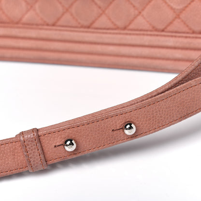 Chanel Caviar Quilted Medium Boy Flap Light Pink 20 of 20