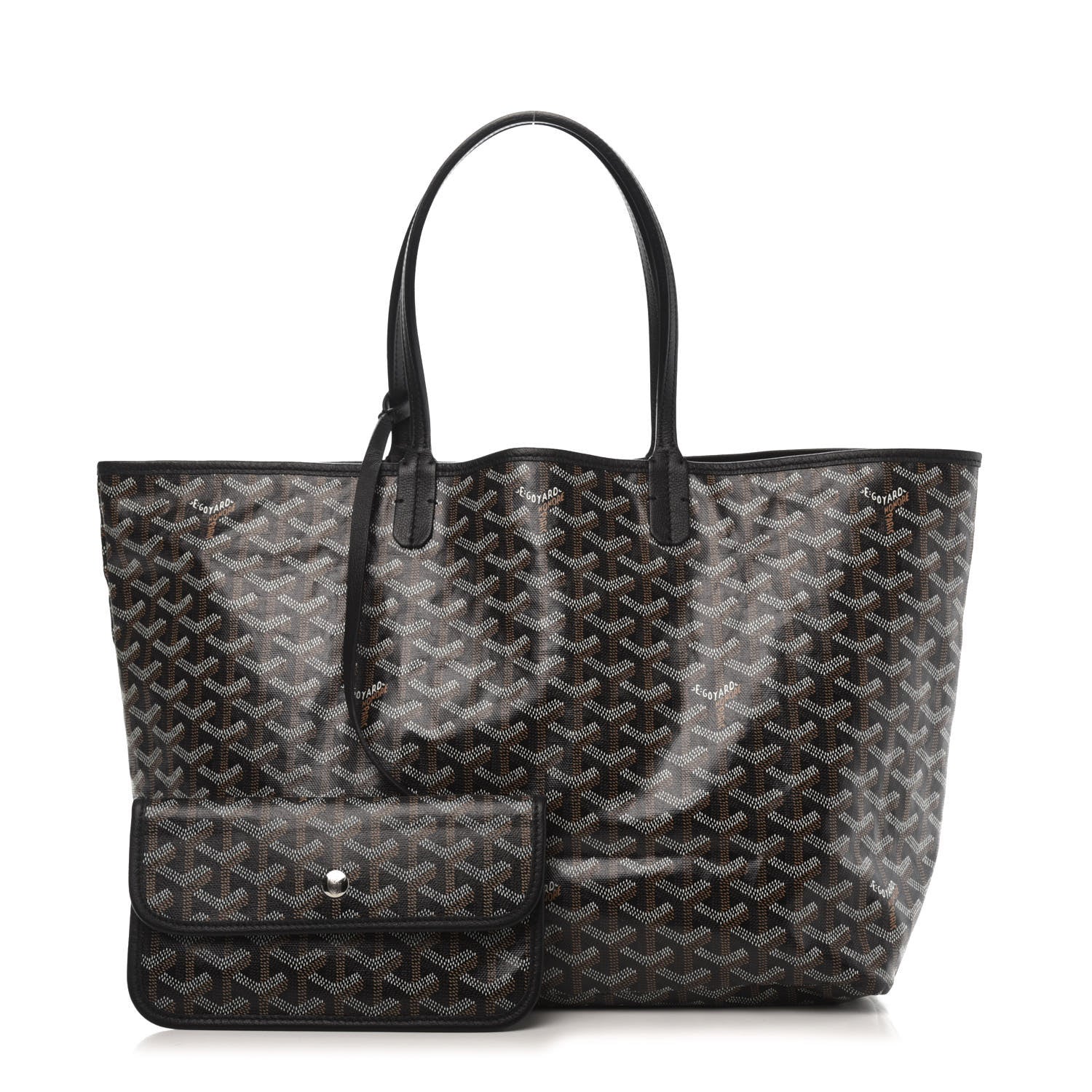 Goyard Goyardine Saint Louis PM Black 1 of 10