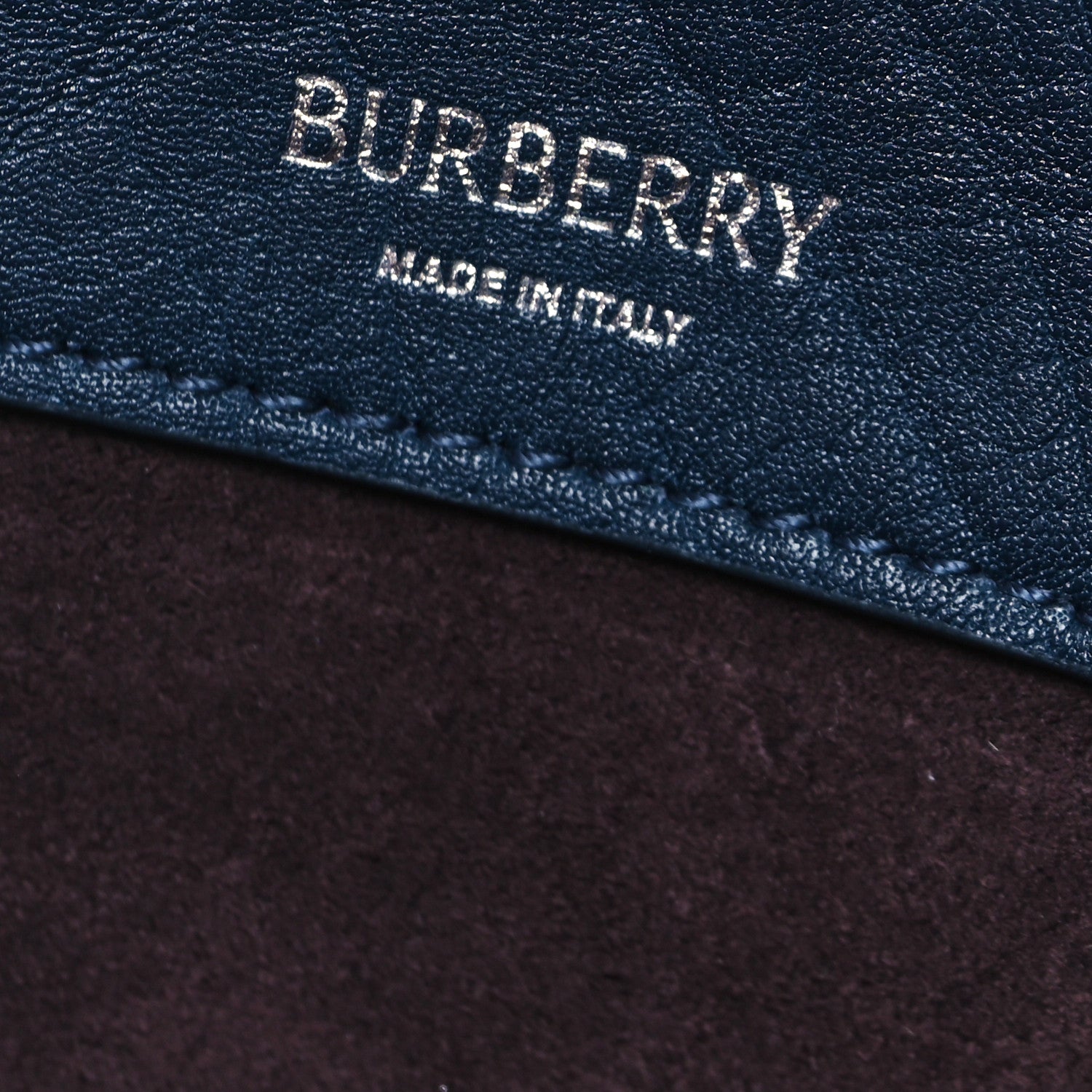 Burberry Calfskin Medium Knight Bag Lake 6 of 10