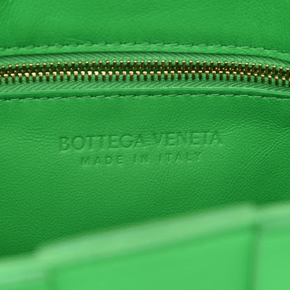 Bottega Veneta Nappa Maxi Intrecciato Fringed Cassette Crossbody Bag Parakeet 6 of 8