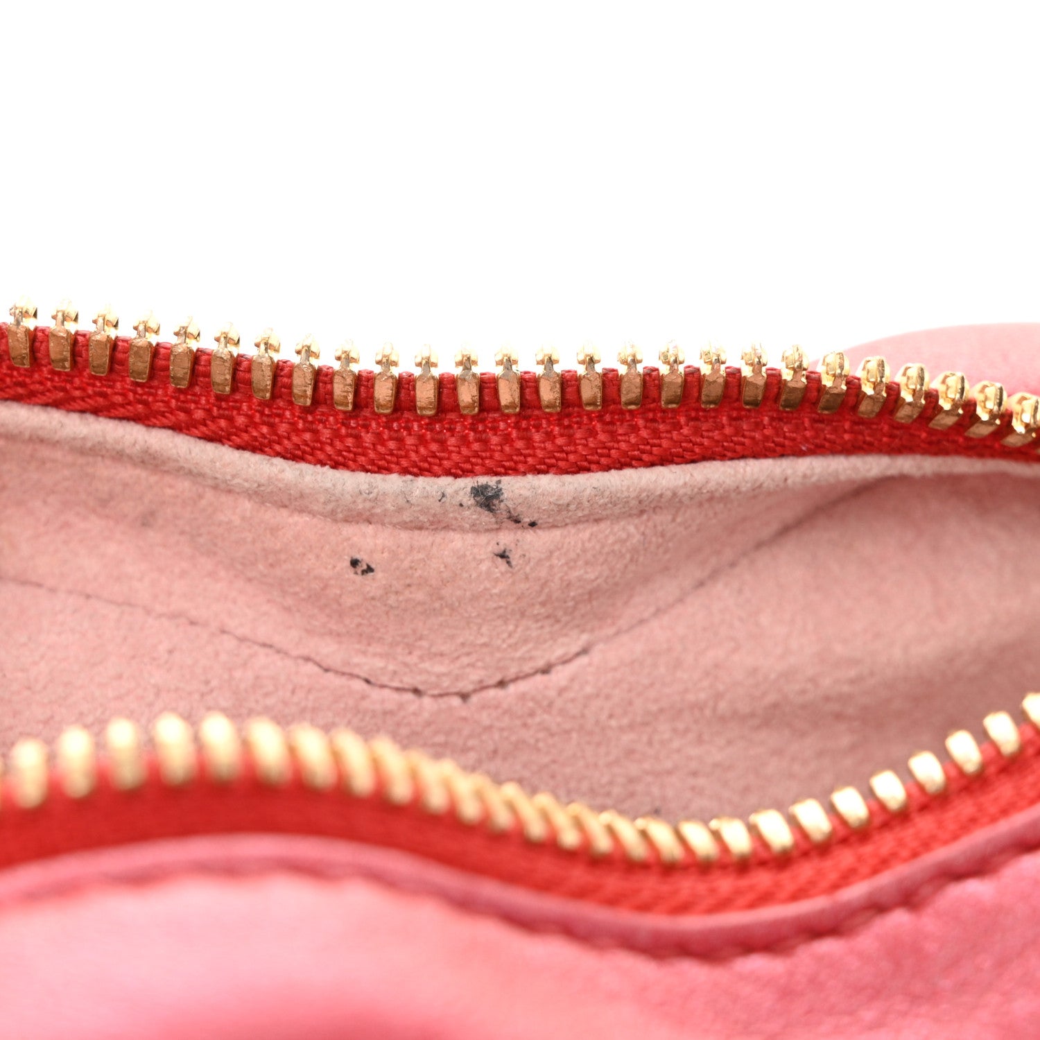Louis Vuitton Lambskin Embossed Monogram Fall In Love Sac Coeur Heart Chain Bag Lipstick Red 10 of 12