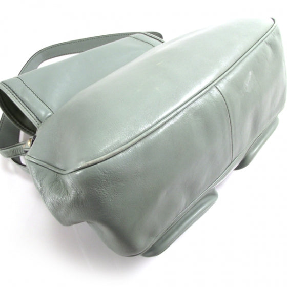 Leather Flap Handbag