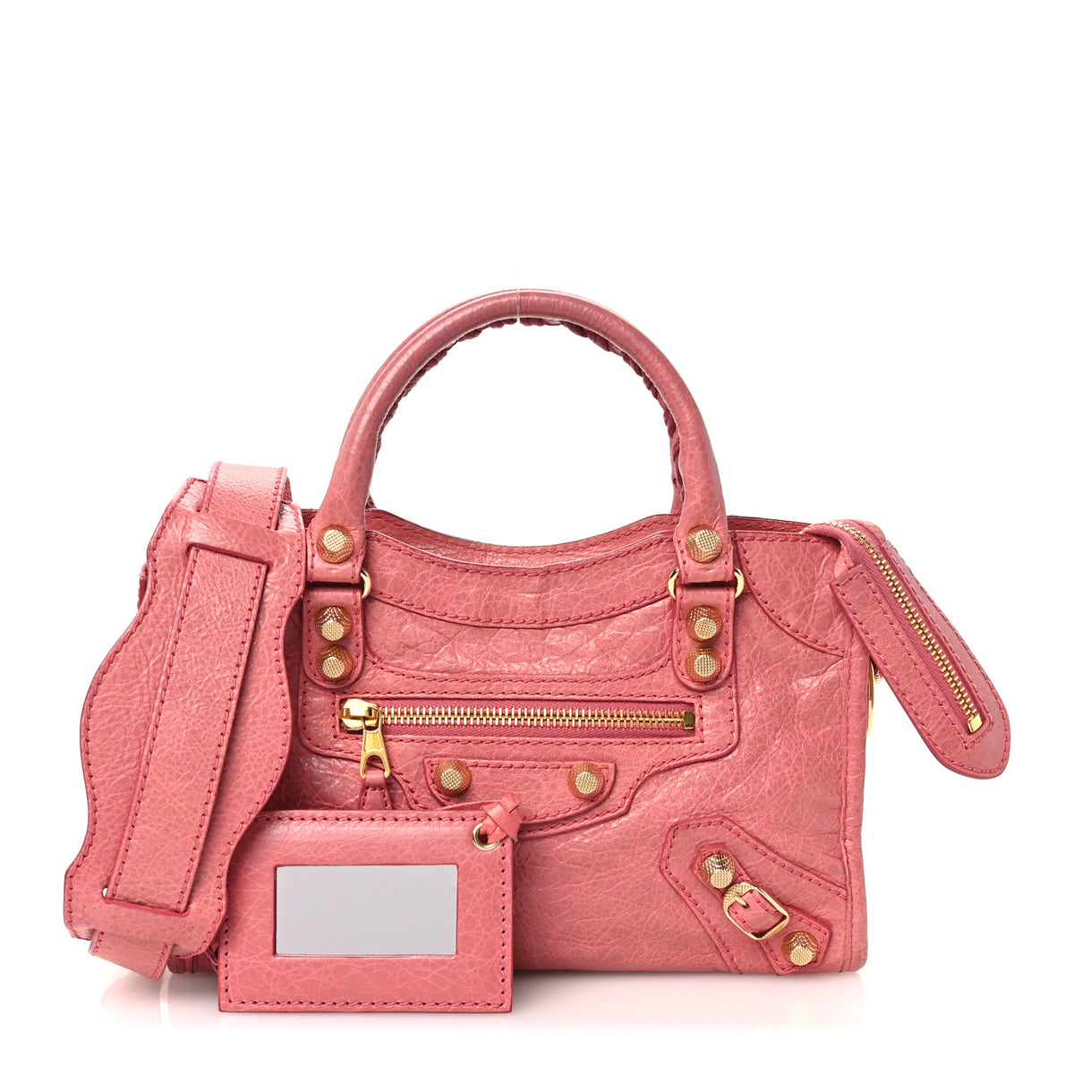 Agneau Giant 12 Gold Hardware Mini City Rose Bombon Raspberry