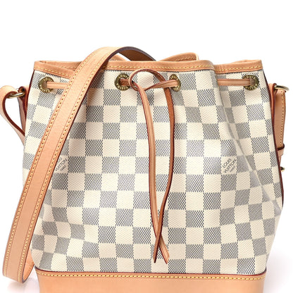 Louis Vuitton Damier Azur Noe BB 8 of 12