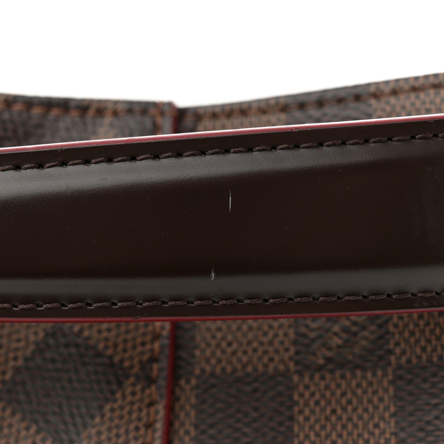 Damier Ebene Caissa Hobo Cherry