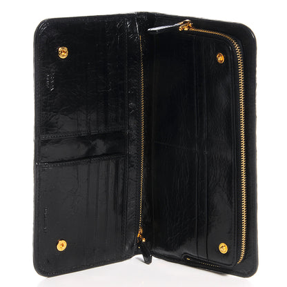 Prada Sequin Camouflage Continental Wallet Mimetico 6 of 8