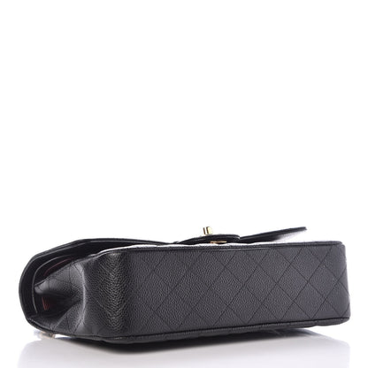 Chanel Caviar Quilted Medium Double Flap Black 5 of 11
