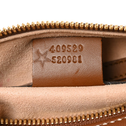 Gucci GG Supreme Monogram Blind for Love Embroidered Small Boston Beige Tuscany 7 of 12