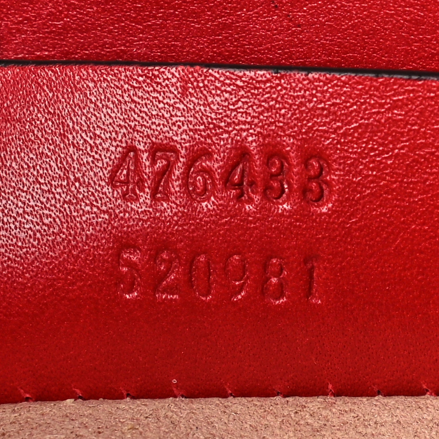 Gucci Calfskin Matelasse Super Mini GG Marmont Shoulder Bag Hibiscus Red 7 of 18