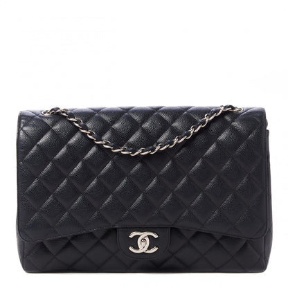 Chanel Caviar Quilted Maxi Double Flap Black 1 of 10