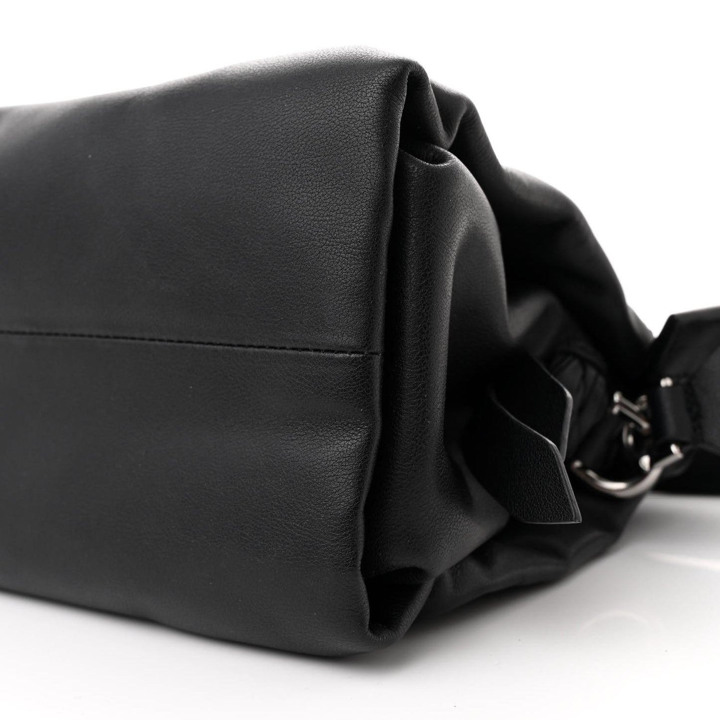 Calfskin Medium ID93 Satchel Black