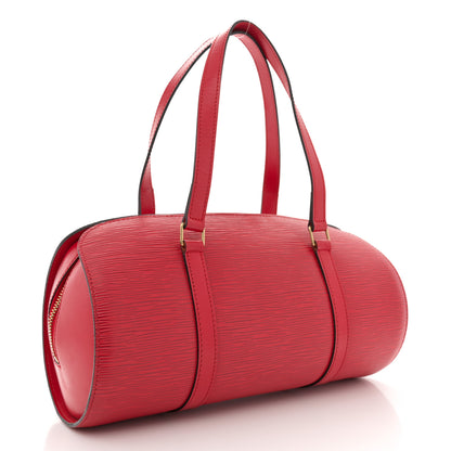 Louis Vuitton Epi Soufflot Castillan Red 3 of 15