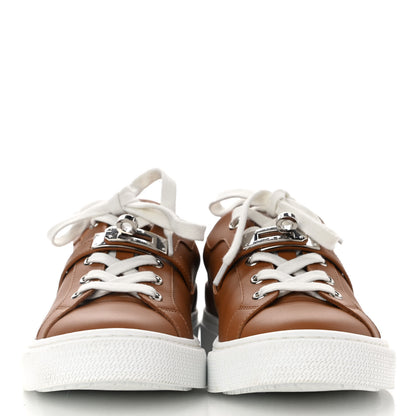 Hermes Calfskin Day Sneakers 36 Naturel 2 of 9