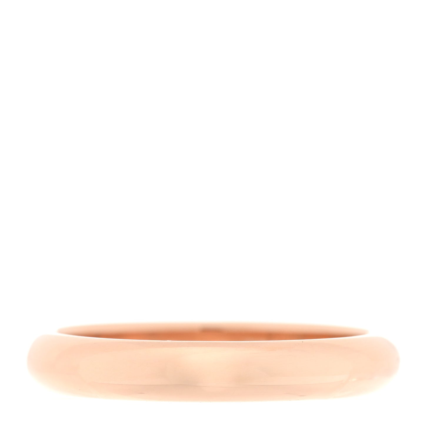 18K Pink Gold 3.5mm 1895 Wedding Band Ring 58 8.5