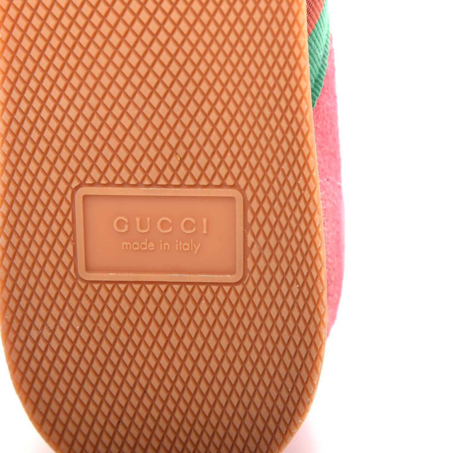 Gucci Suede Web Womens Rocket Sneakers 41 Rhododendron Pink 9 of 11