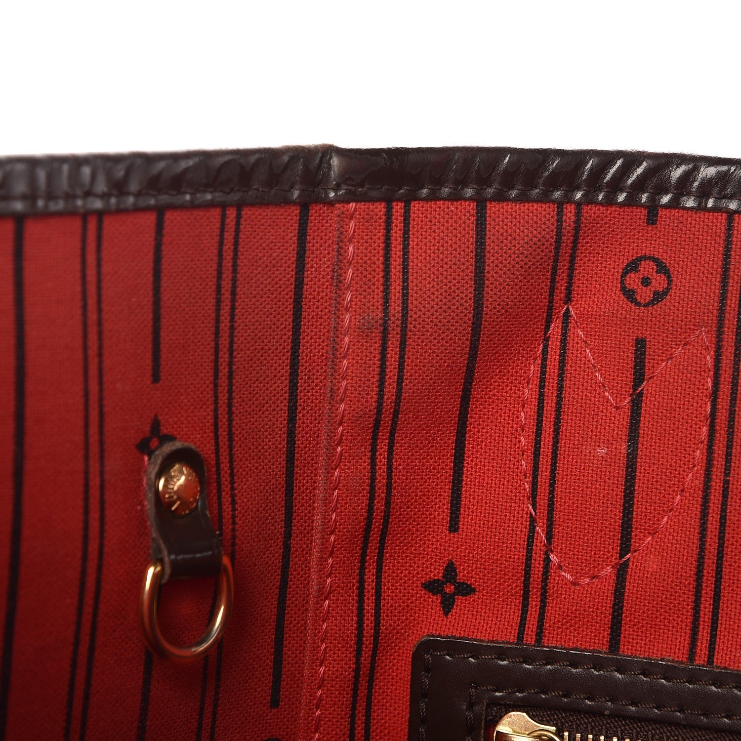 Louis Vuitton Damier Ebene Neverfull MM 9 of 18