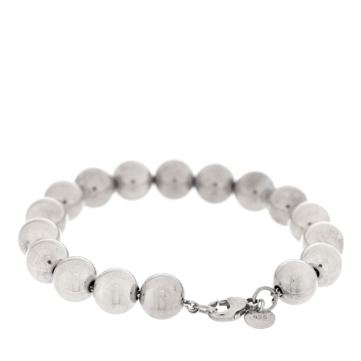 Sterling Silver 10mm Hardwear Ball Bracelet
