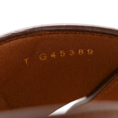 Chanel Calfskin Studded Slingback Clog Sandals 40 Dark Brown 9 of 10