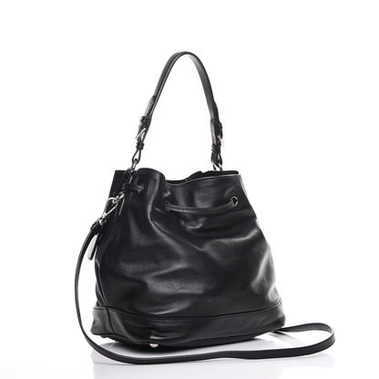 Prada Soft Calf Bucket Bag Nero Black 4 of 9