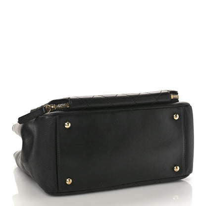 Chanel Caviar Quilted Small Business Affinity Shopping Bag Black 4 of 10