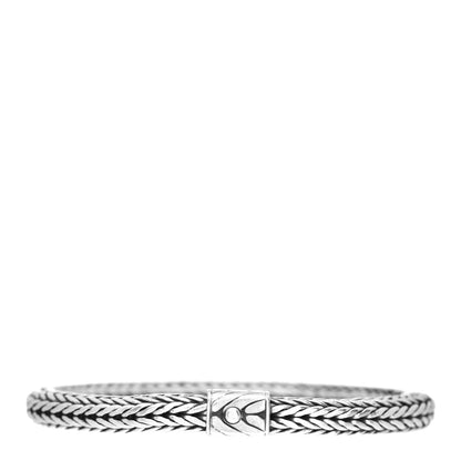 John Hardy Sterling Silver 6.5mm Square Classic Chain Bracelet 1 of 3