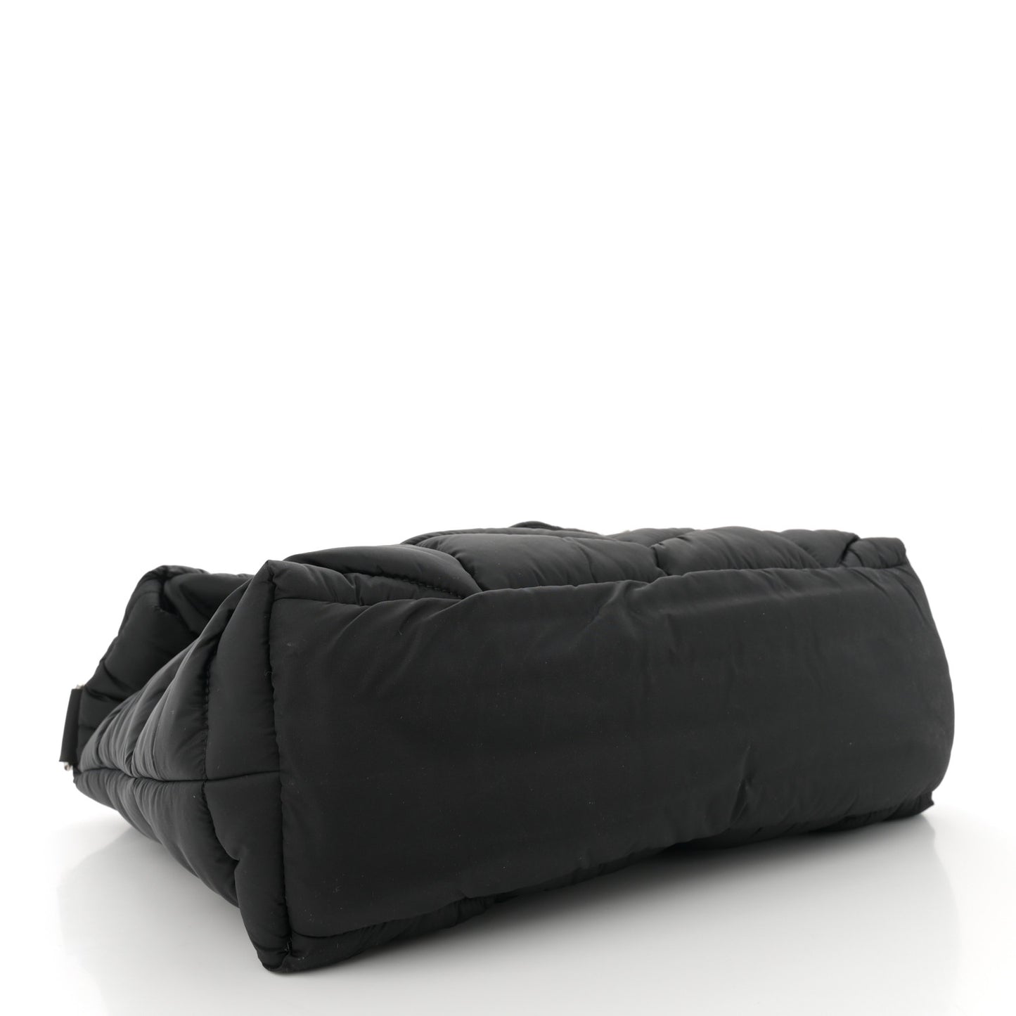 Econyl Nylon Lou Puffer Messenger Black