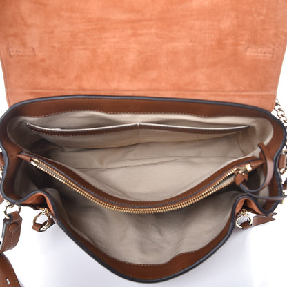 Chloe Calfskin Medium Faye Day Shoulder Bag Tan 5 of 6