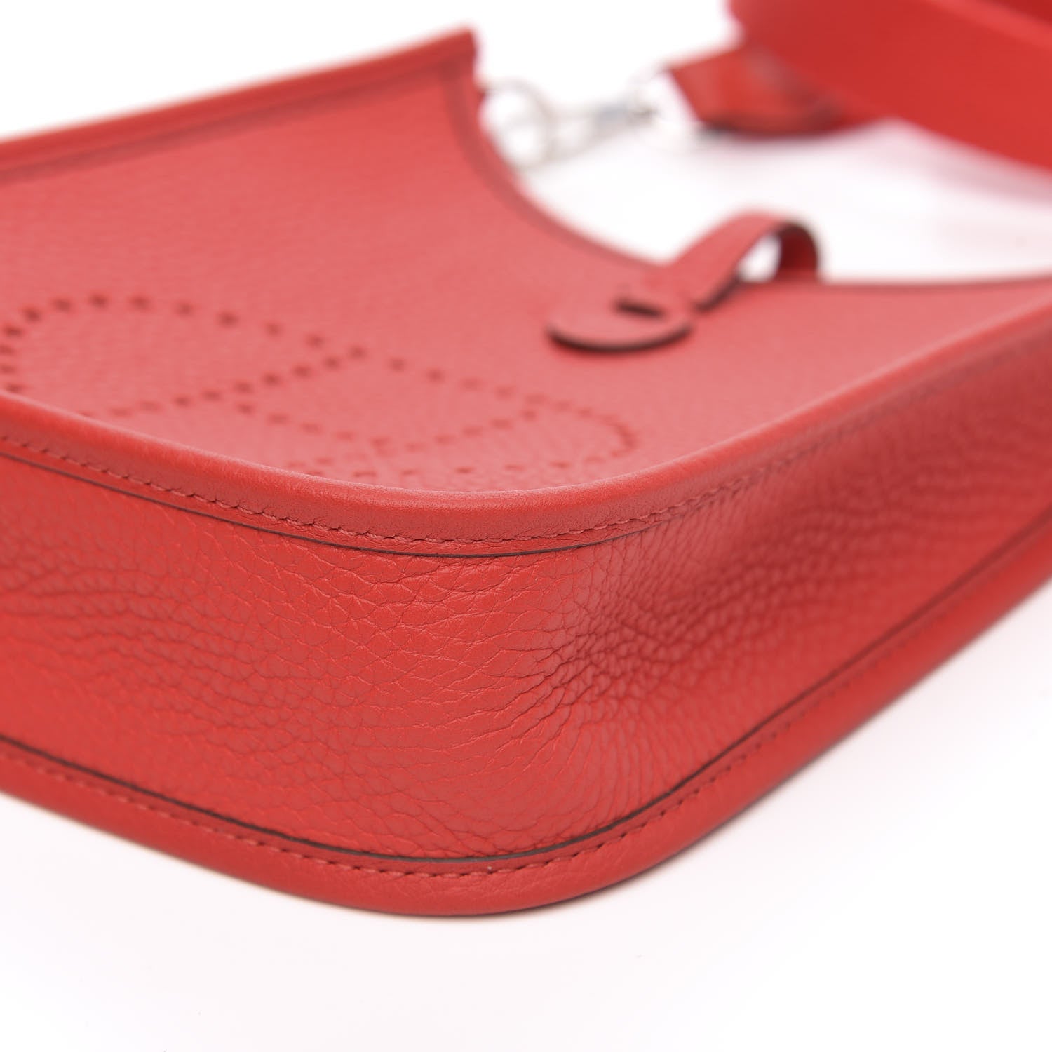 Hermes Taurillon Clemence Evelyne TPM Rouge de Coeur 9 of 9