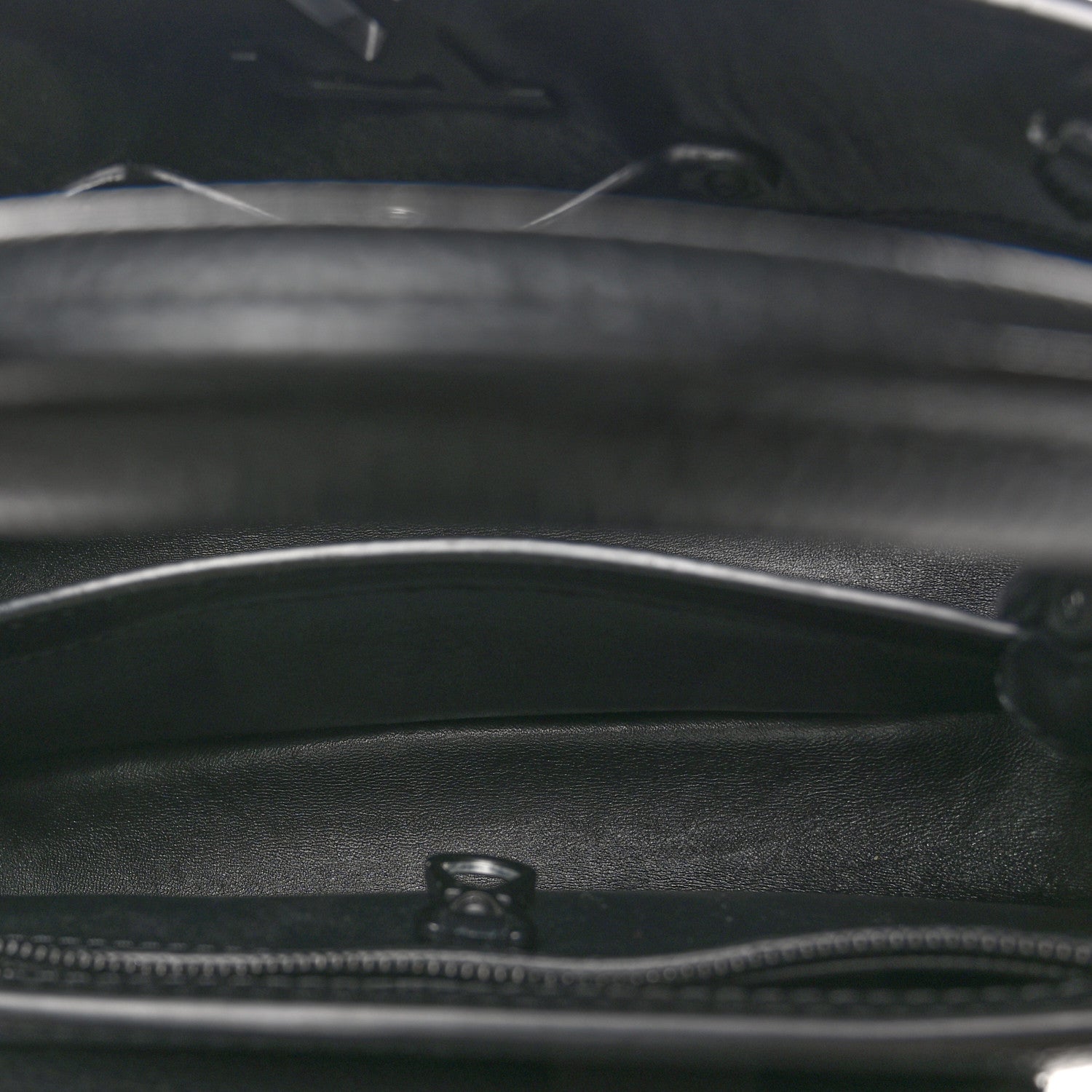 Louis Vuitton Taurillon Capucines BB Matte Black 6 of 10