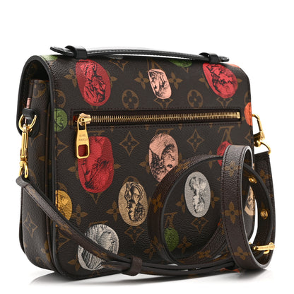Louis Vuitton x FORNASETTI Monogram Cameo Pochette Metis 3 of 9