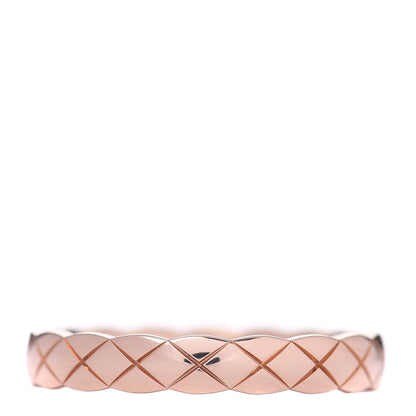 Chanel 18K Beige Gold Mini Coco Crush Ring 53 6.25 3 of 4