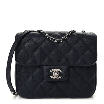Chanel Caviar Quilted Small Urban Companion Flap Navy 1 of 10
