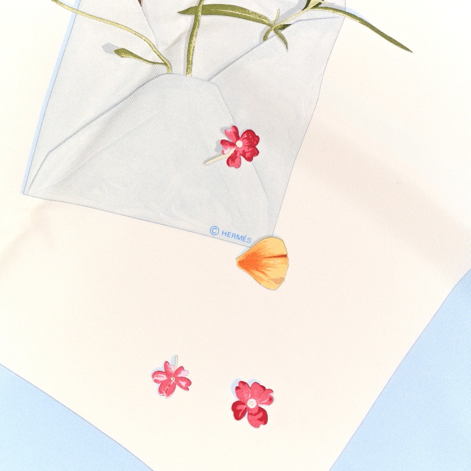 Hermes Silk Des Fleurs Pour Le Dire Scarf 90 5 of 7