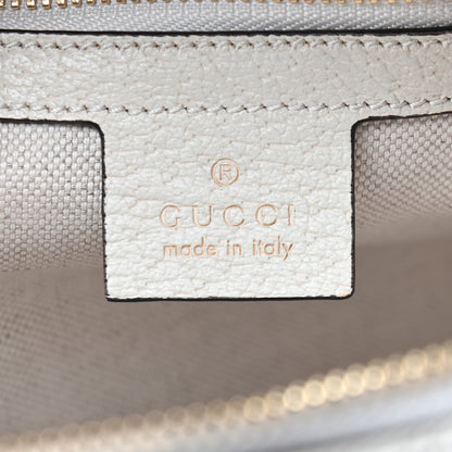 Gucci GG Supreme Monogram Flora Web Small Ophidia Day Backpack White 6 of 9