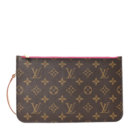 Louis Vuitton Monogram Neverfull MM GM Pochette Pivoine 1 of 6