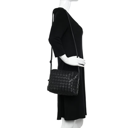 Bottega Veneta Nappa Intrecciato Small Loop Camera Bag Black 2 of 11