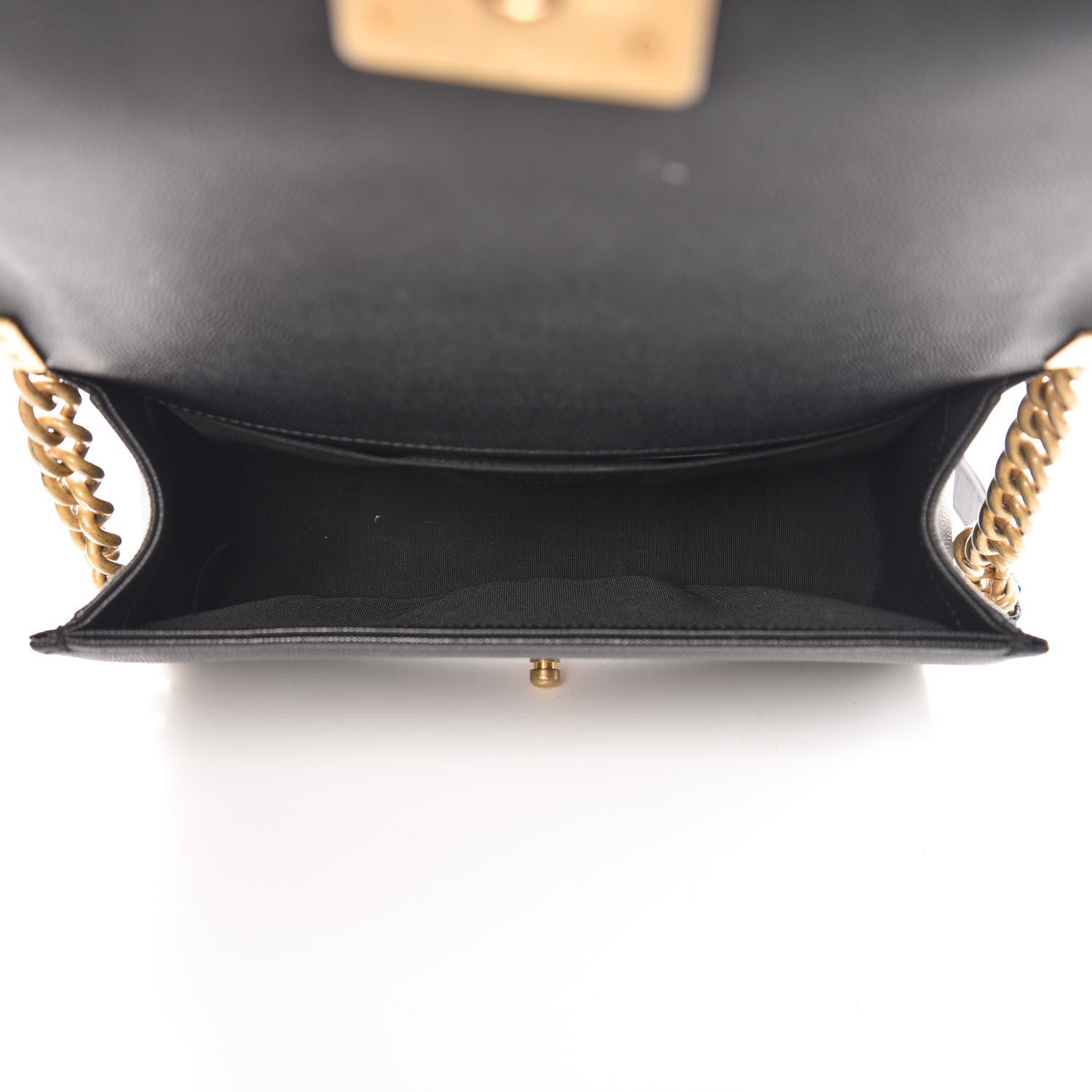 Chanel Caviar Quilted Medium Boy Flap Black 5 of 16