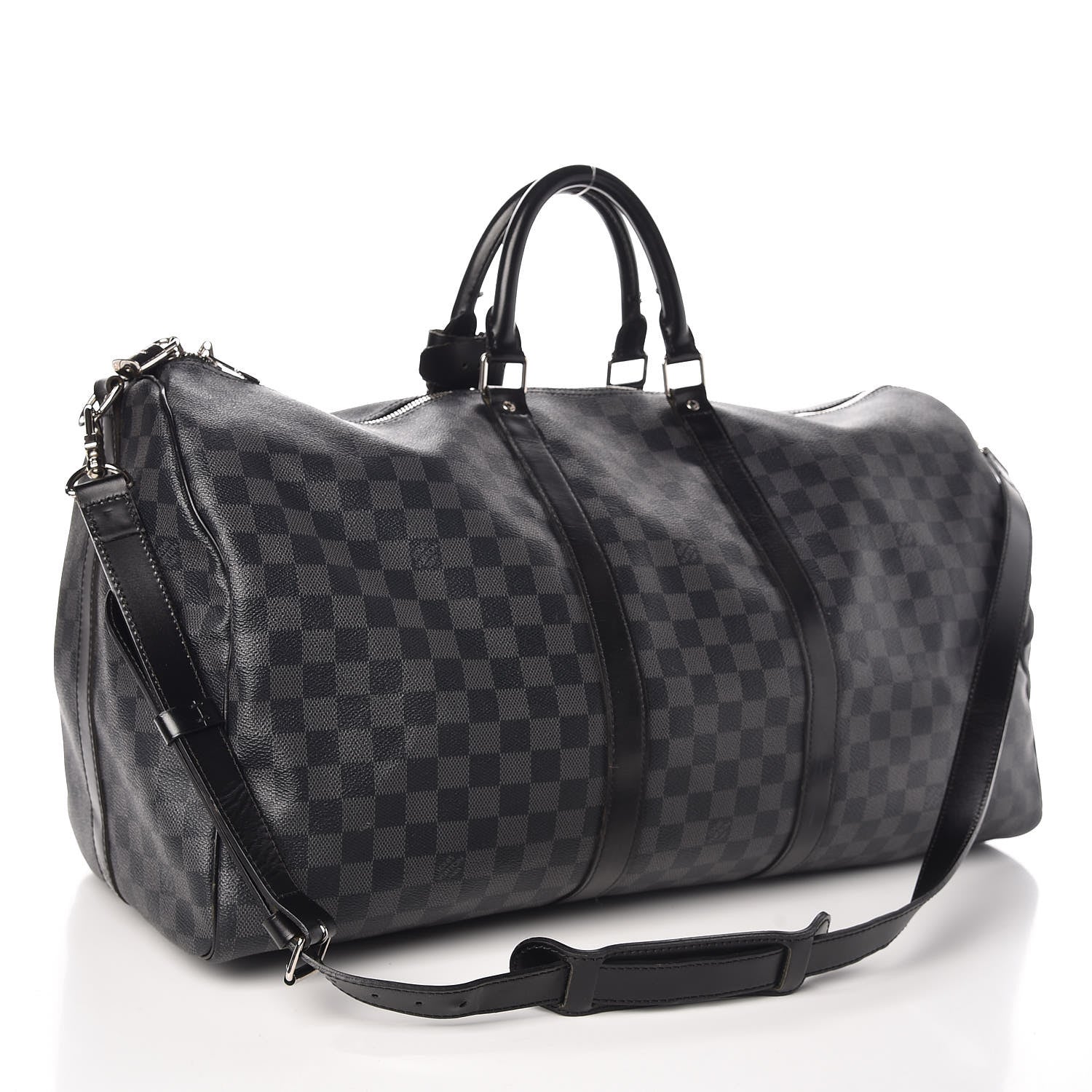 Louis Vuitton Damier Graphite Keepall Bandouliere 55 3 of 12